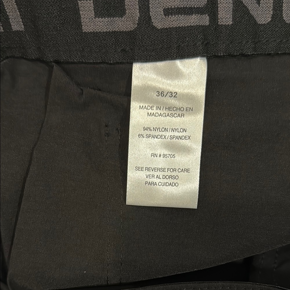 Solid Black Straight Leg Pants - Picture 4 of 4